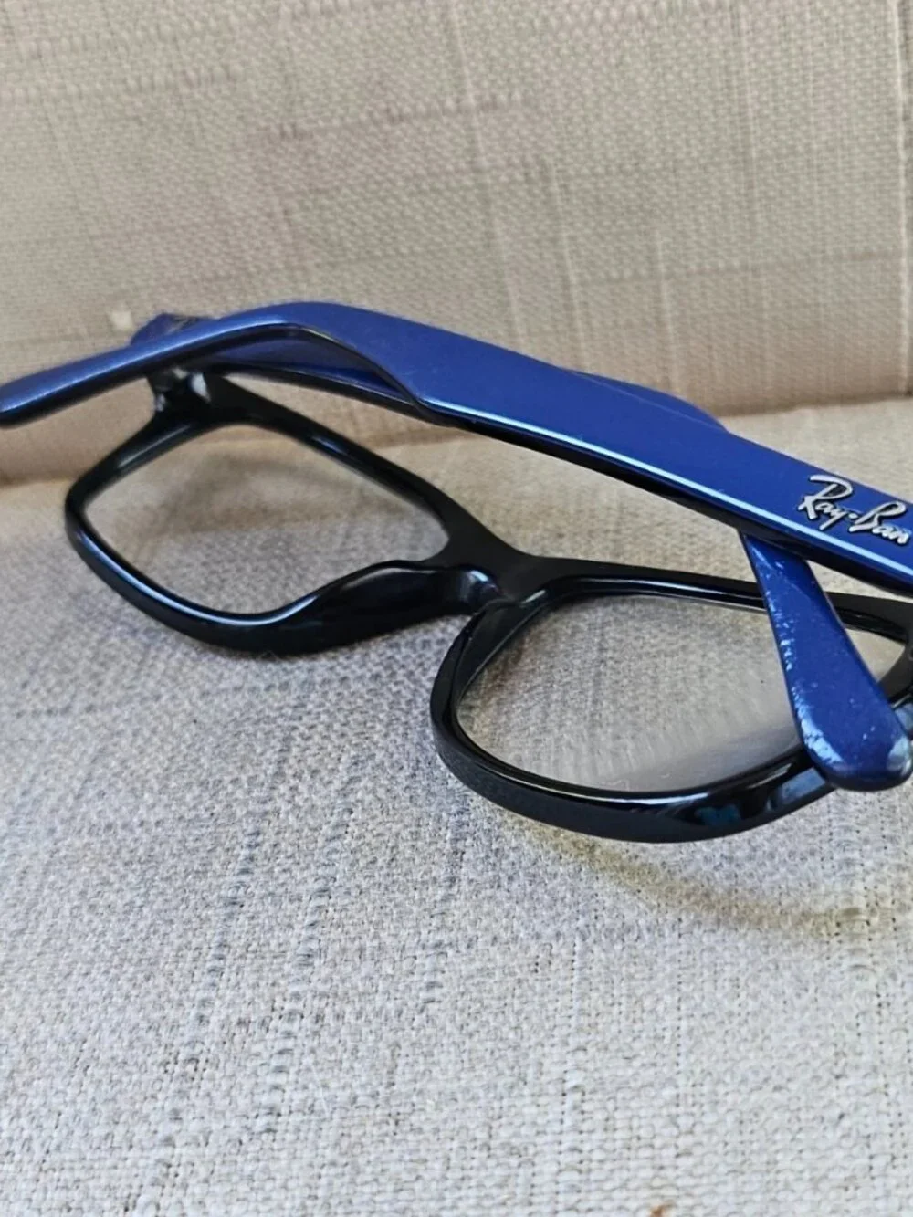 Ray-Ban Youth Eyeglasses Frame Black/Blue Eyewear RB1531 3748 Glasses Frame only